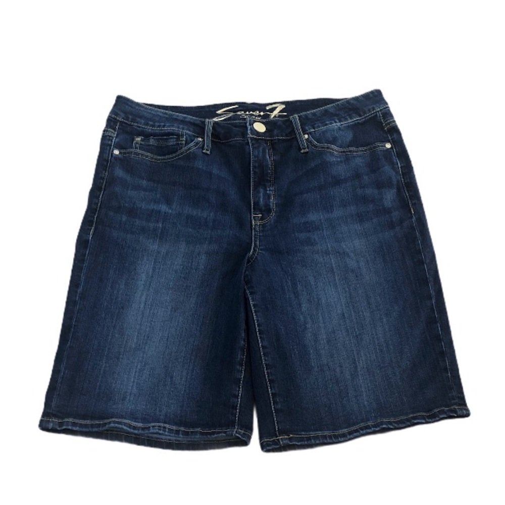 Seven7 Women’s Bermuda Jean Shorts 14
